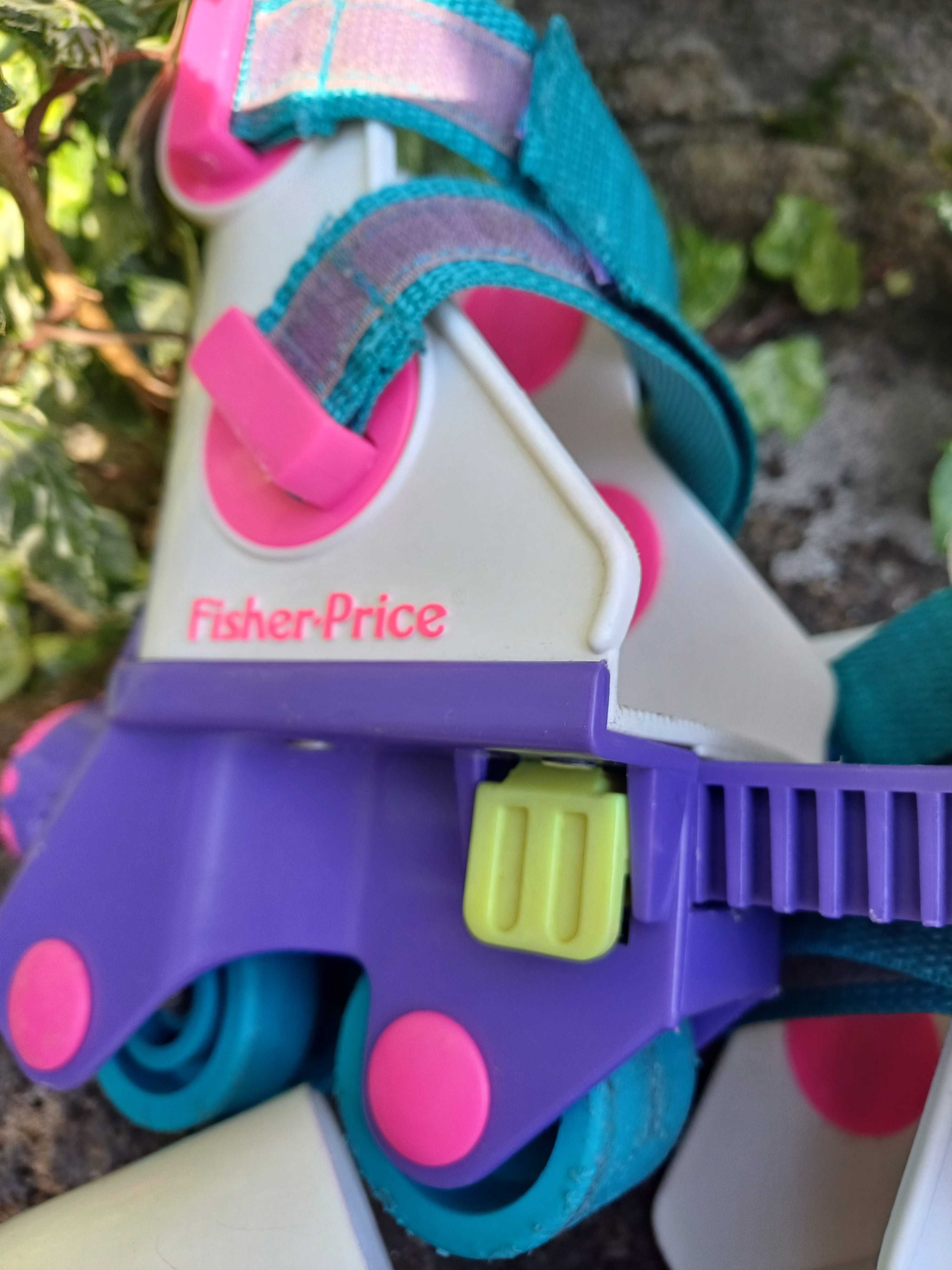 Patins de 4 rodas  Fisher Price