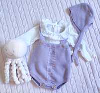 Conjunto de bebe em lilás