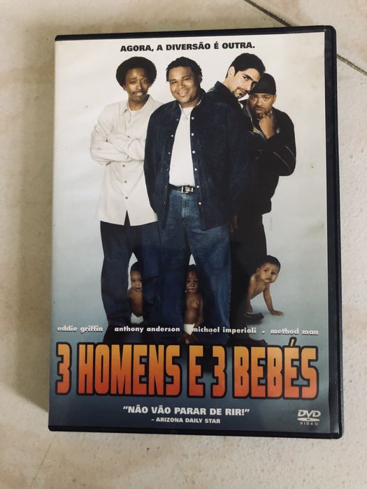 Filme DVD 3 homens e 3 bebés