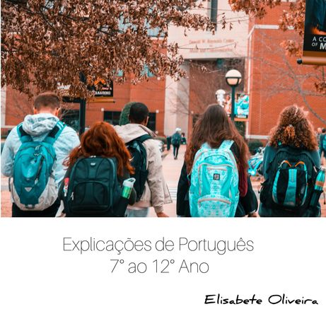 Explicações de Português (7° ano ao 12° ano)