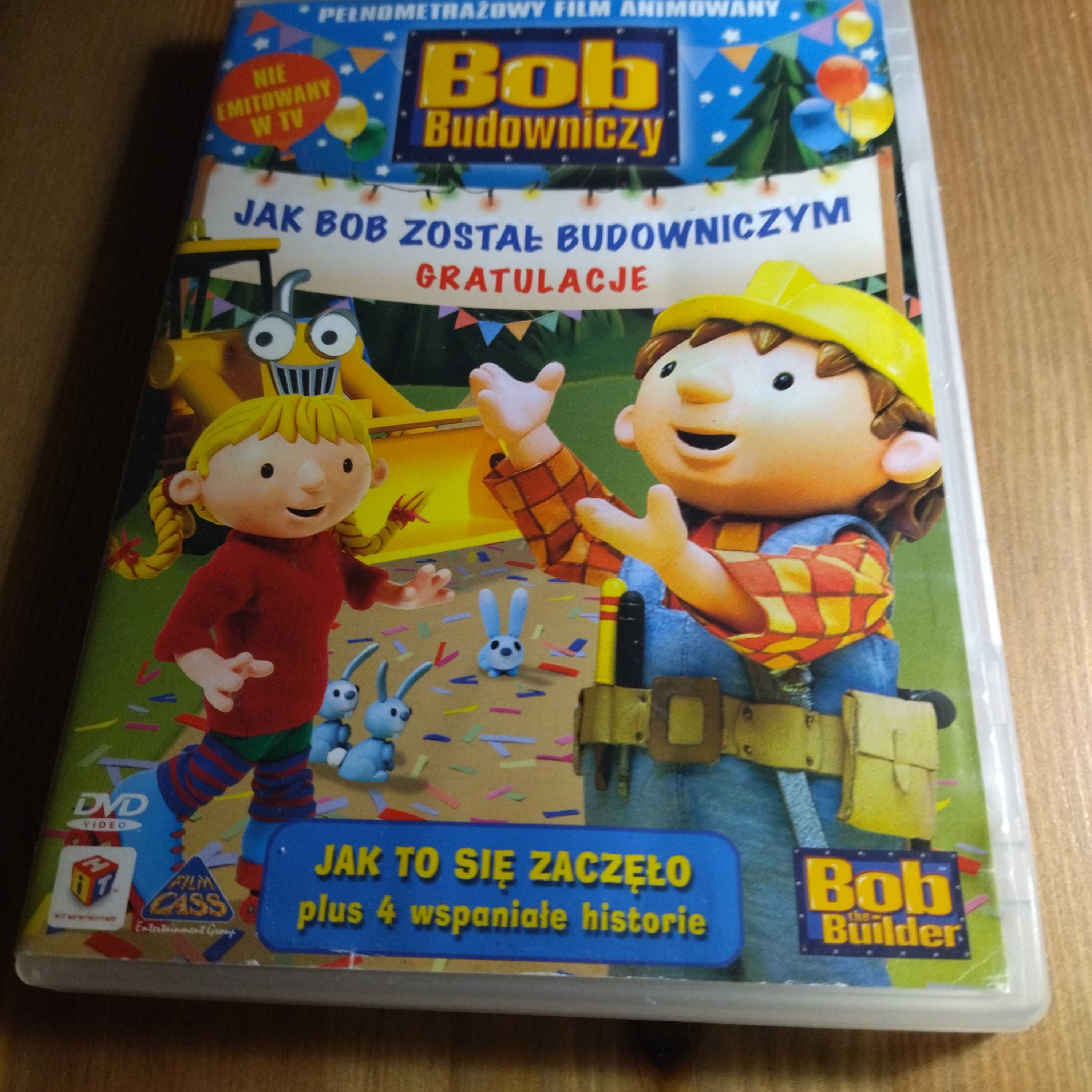 Bajka DVD Bob budowniczy, Bąbel i rudzielec do szkoły