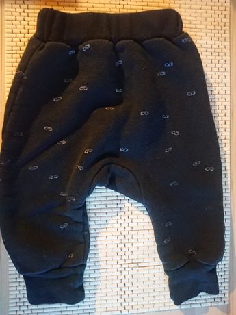 Spodnie niemowlęce czarne