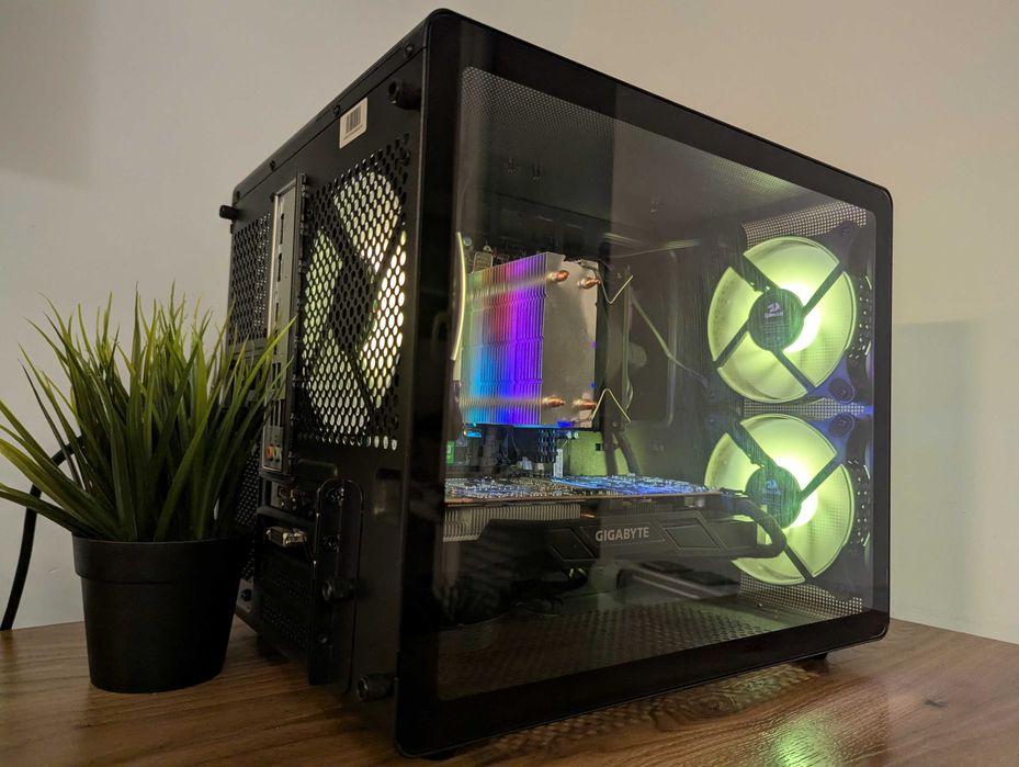 Komputer do Gier I5 8400 GTX 1070 8GB SSD RAM DDR4 16GB CUBE