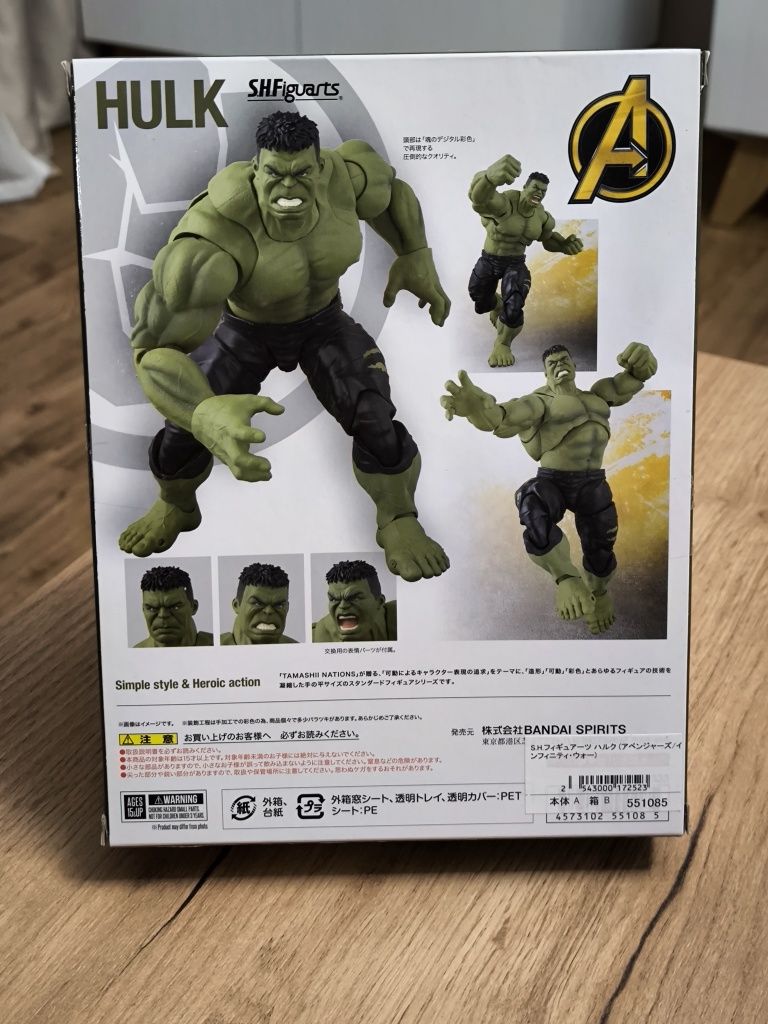 Figurka Sh Figuarts Hulk Marvel