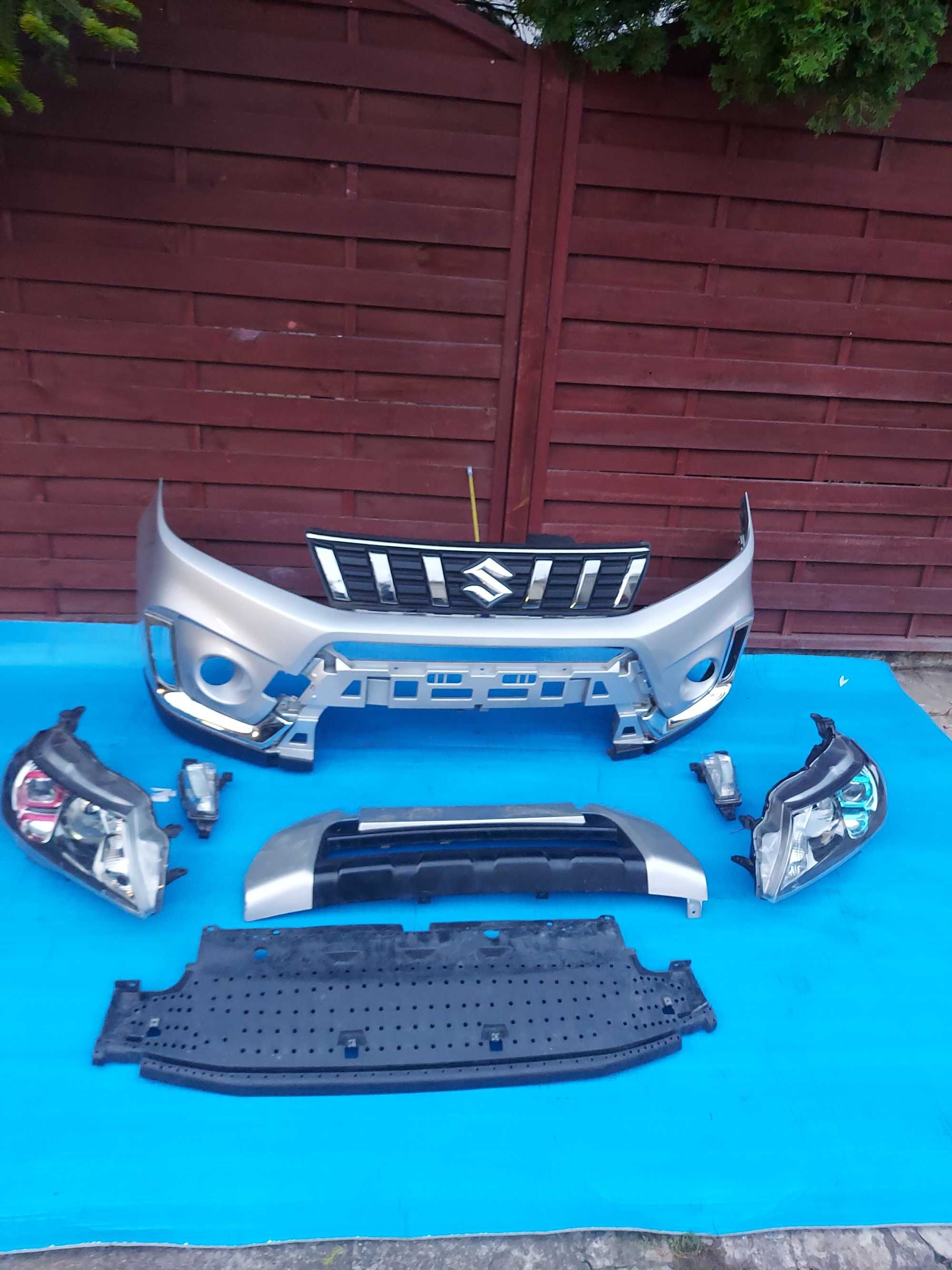 Suzuki vitara 2018 zderzak przód lampy