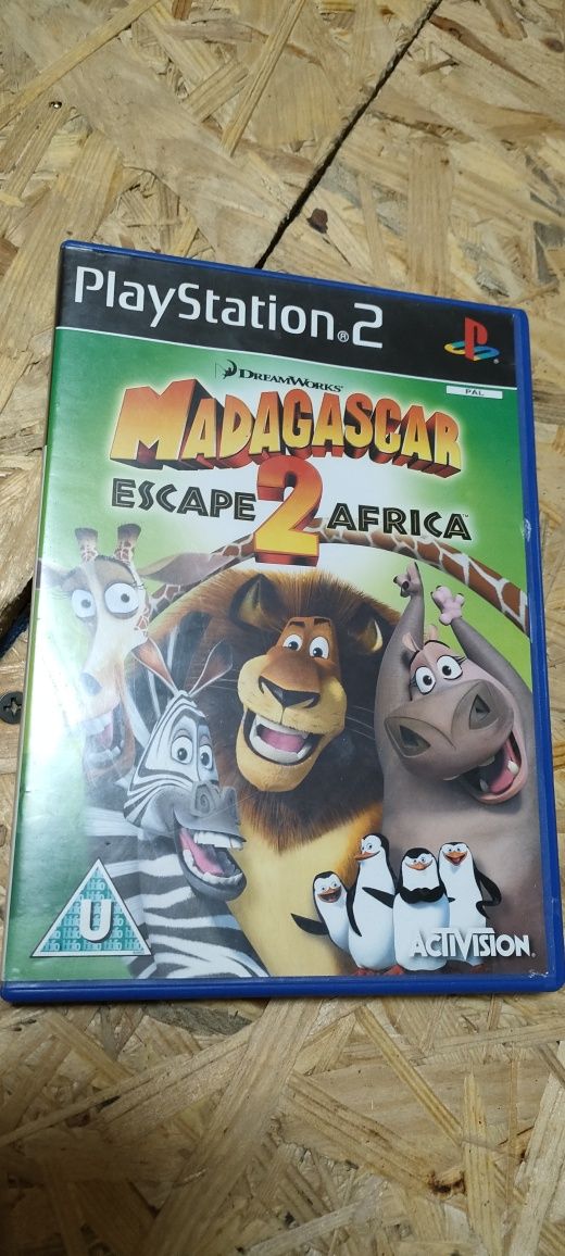Gra MADAGASKAR ESCAPE 2 Africa PS2 Sony PlayStation 2 (PS2)