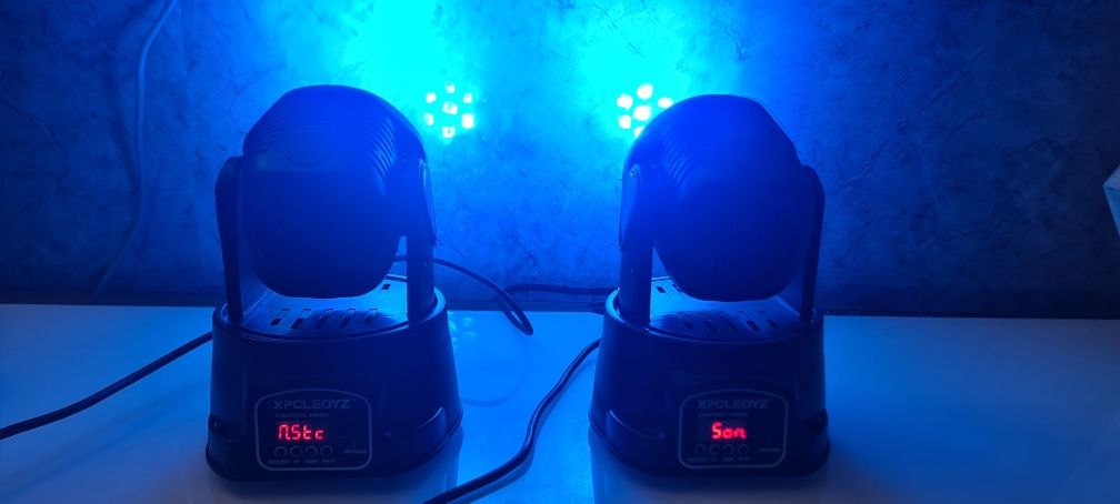 XPLED XYZ Mini-LED Moving Head Light – 7x10W RGBW / 18x3W RGB – Ruchom