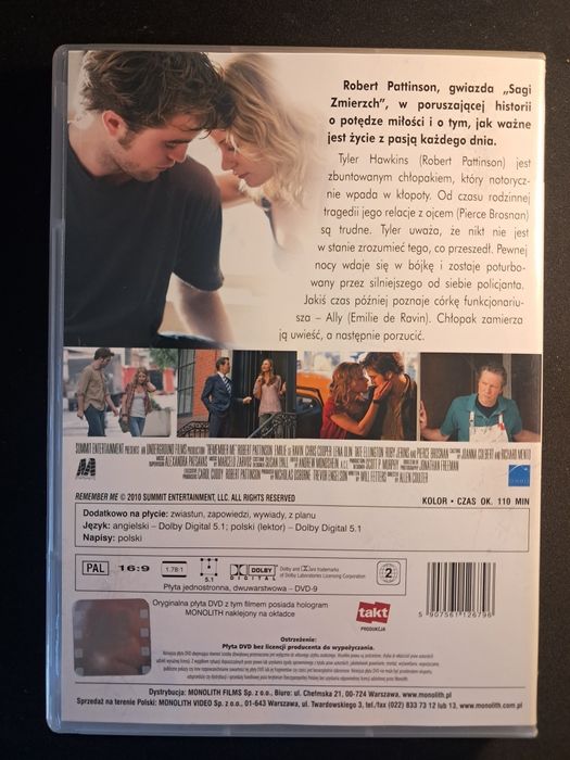 Twój na zawsze | Pattinson | Brosnan | DVD