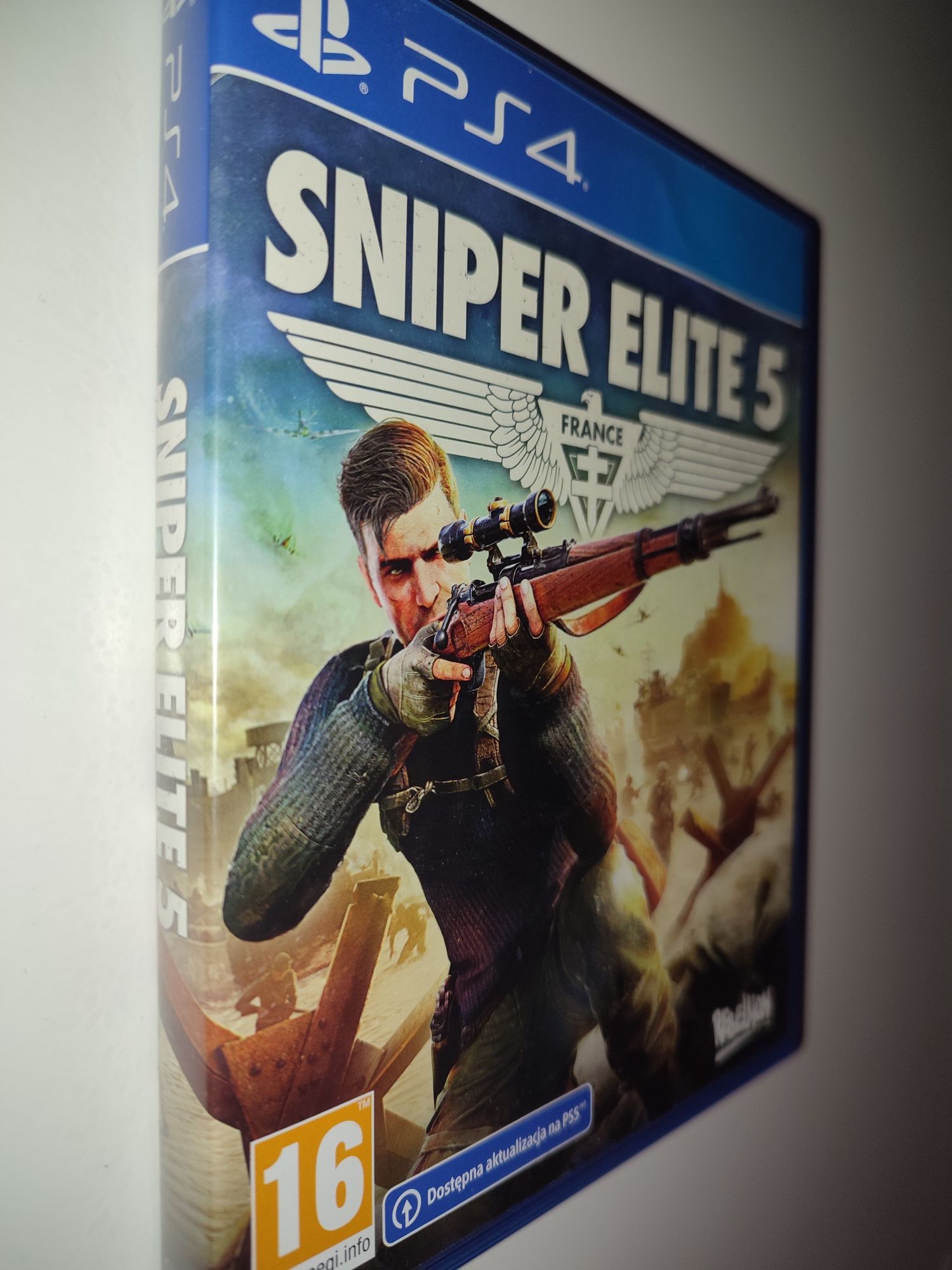 Gra Ps4 Sniper Elite 5 Francja PL gry PlayStation 4 UFC NFS Mafia GT7