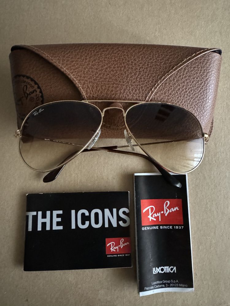 Óculos estilo aviador RayBan NOVOS