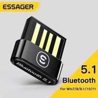 Essager якісний USB адаптер блютуз Bluetooth 5.1