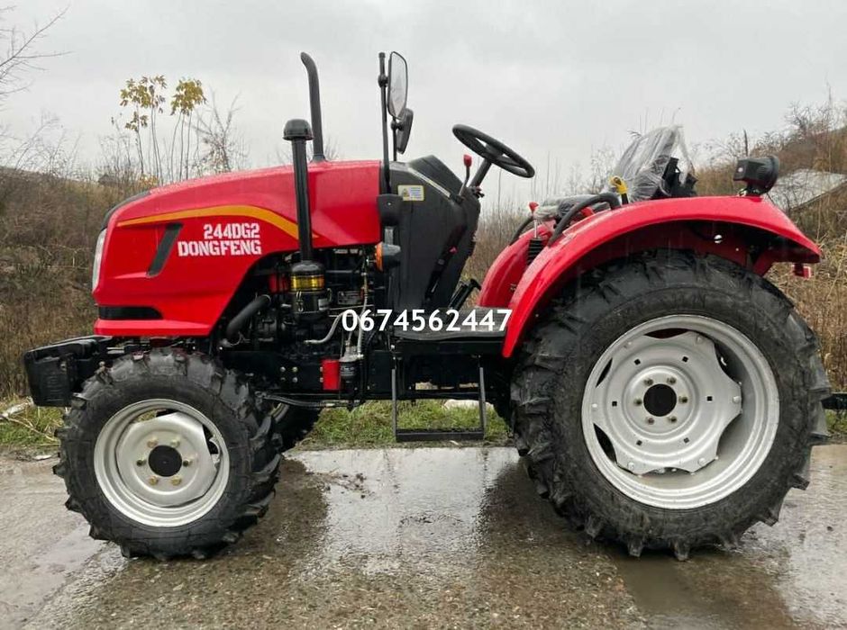 Мінітрактор Dongfeng 244DG2 Реверс Дводискове зчеплення Доставка-0 грн