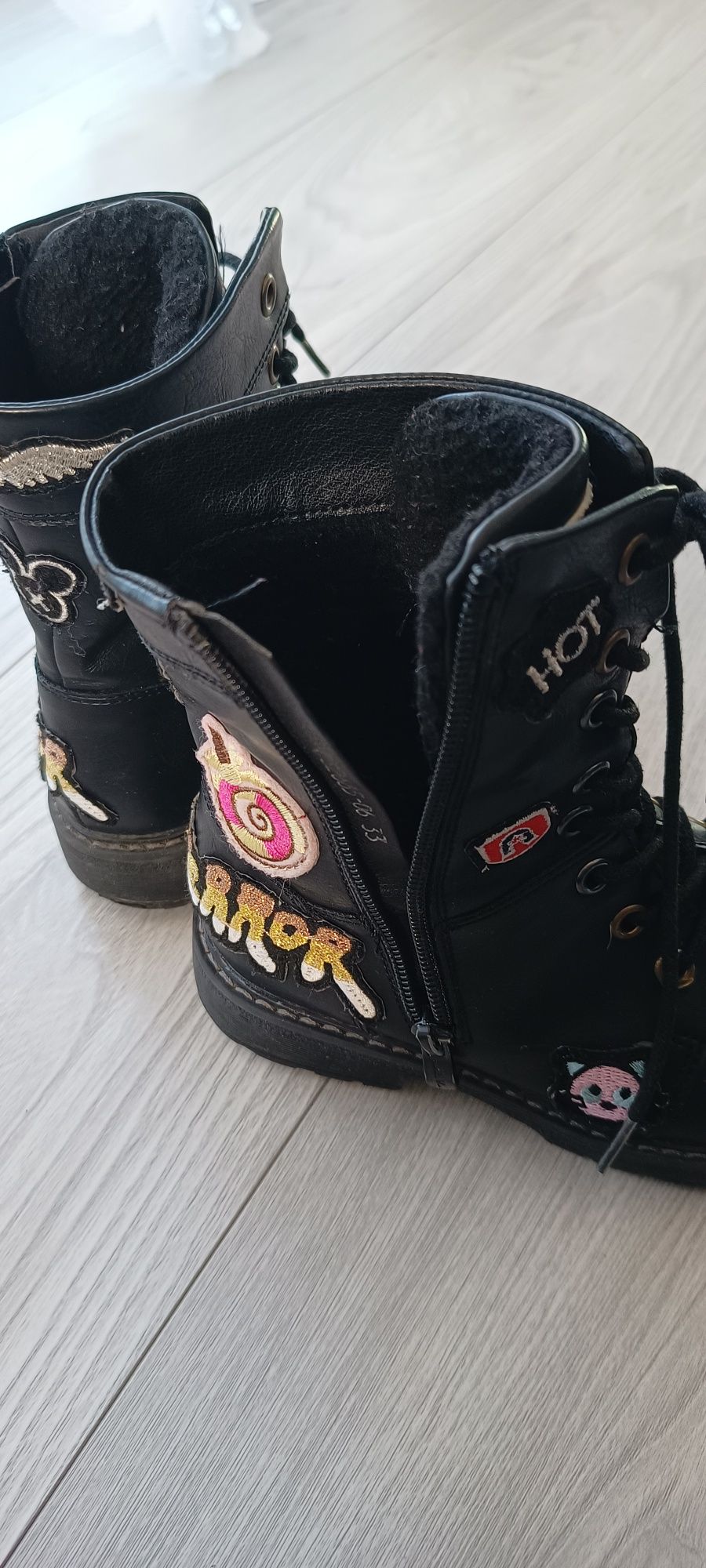 Buty ocieplane Nelli Blu r. 33