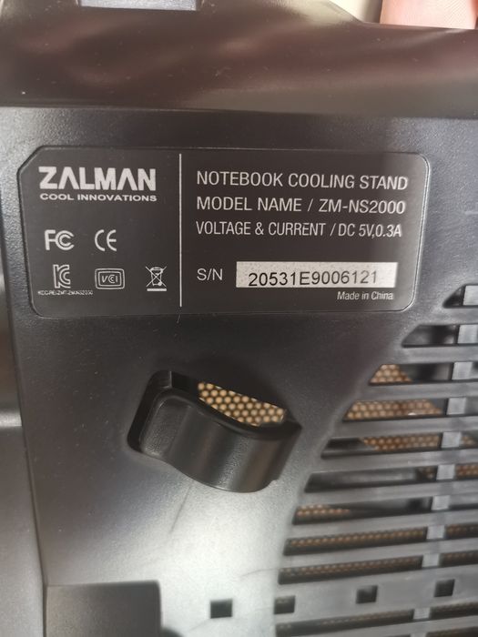 Podstawka chłodząca do laptopa Zalman ZM-NS2000