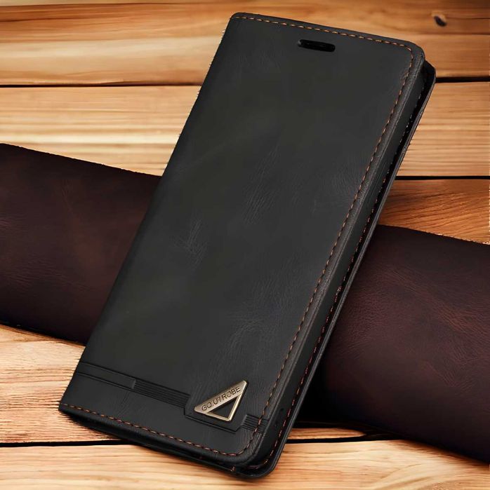 Чехол книжка магнитный Redmi note14\note10\note13 Кожаный чехол книга