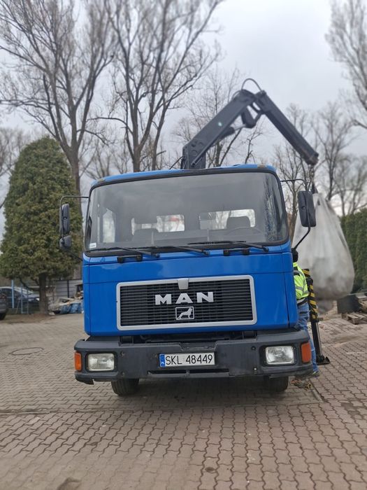 MAN 12.192 HDS Dźwig