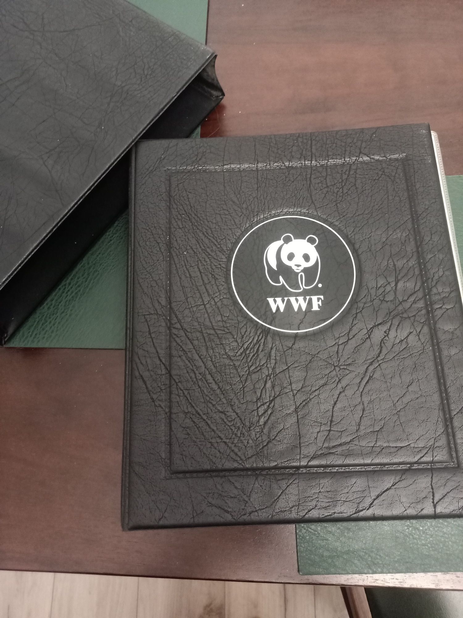 Album WWF FDC Znaczki Karty