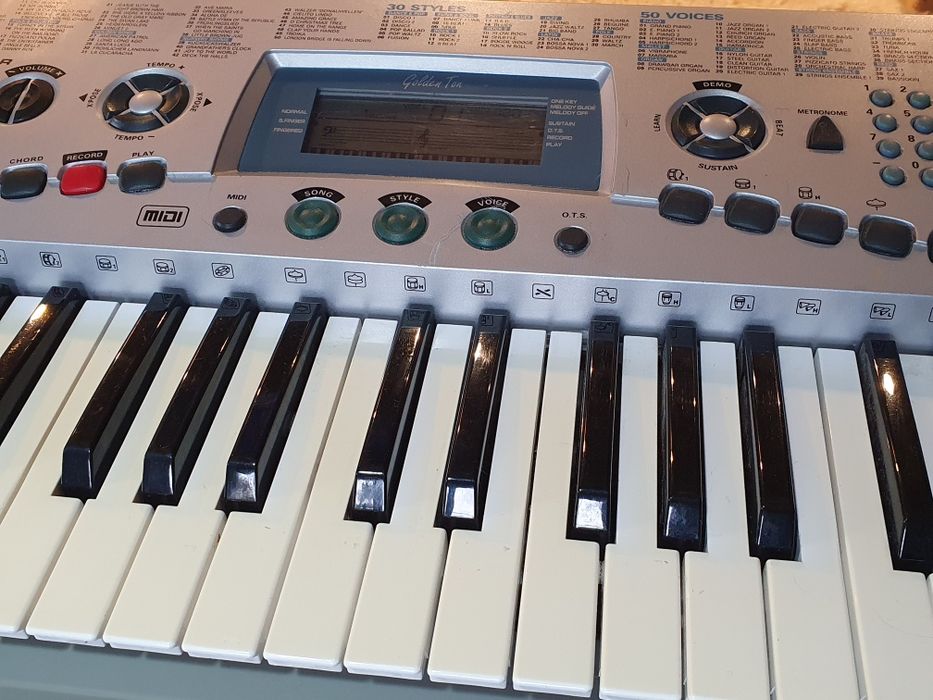 Keyboard do nauki, duże klawisze, Nagrywanie, złącze MIDI do komputera