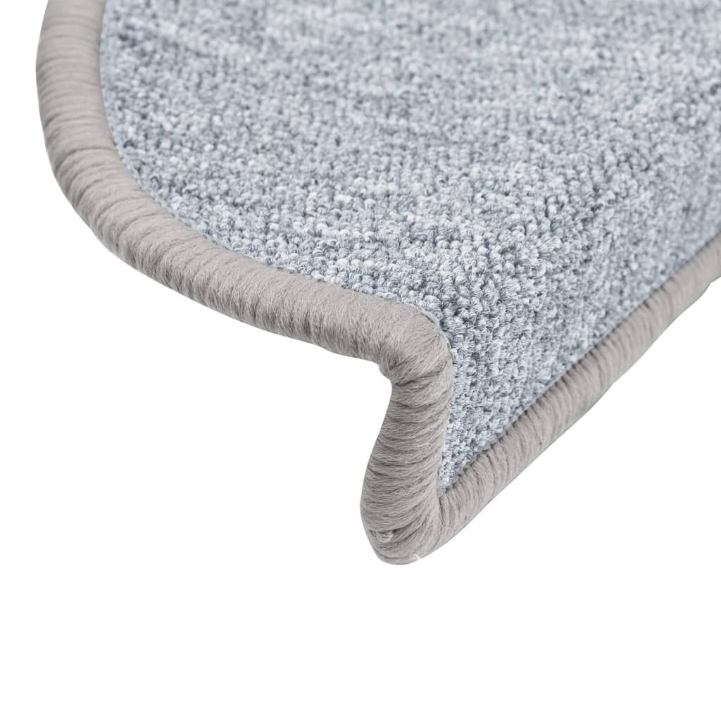 Vidaxl Nakładki Na Schody, 10 Szt., 56X17X3 Cm, Jasnoszare