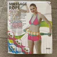 Роликовый массажер Massage Rope для разогрева тела