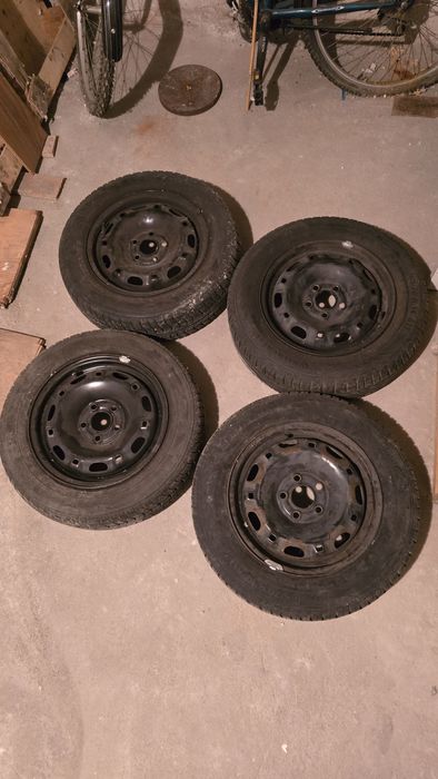 Koła opony zimowe skoda Fabia 5x100
