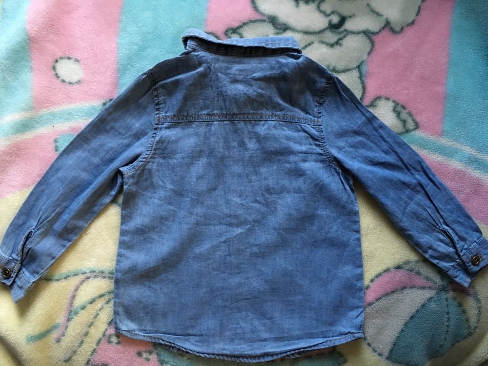 koszula i spodnie 86 chłopięca dla dziecka  jeans