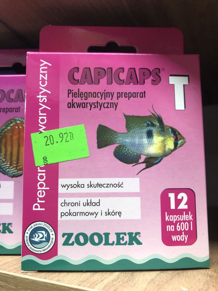 Capicaps T zoolek chroni układ pokarmowy i skórę 12 kapsułek