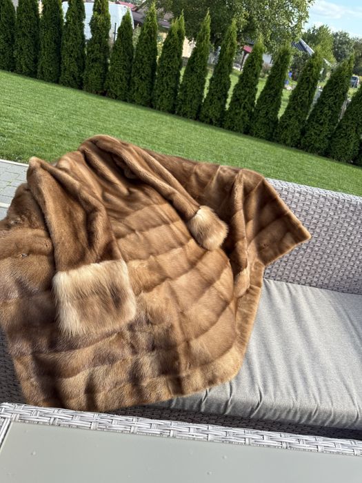 Futro naturalne z norek Nowe M-L Sobole