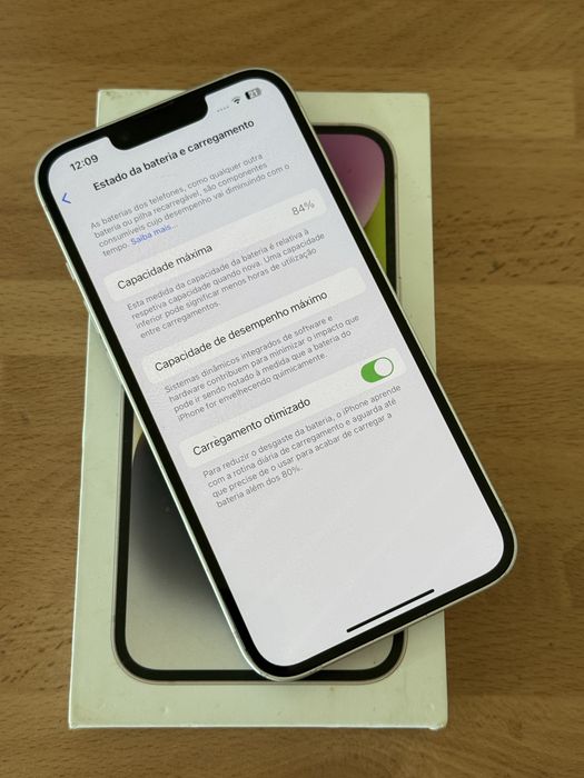 Iphone 14 128gb branco caixa desbloqueado(ACEITO RETOMA)