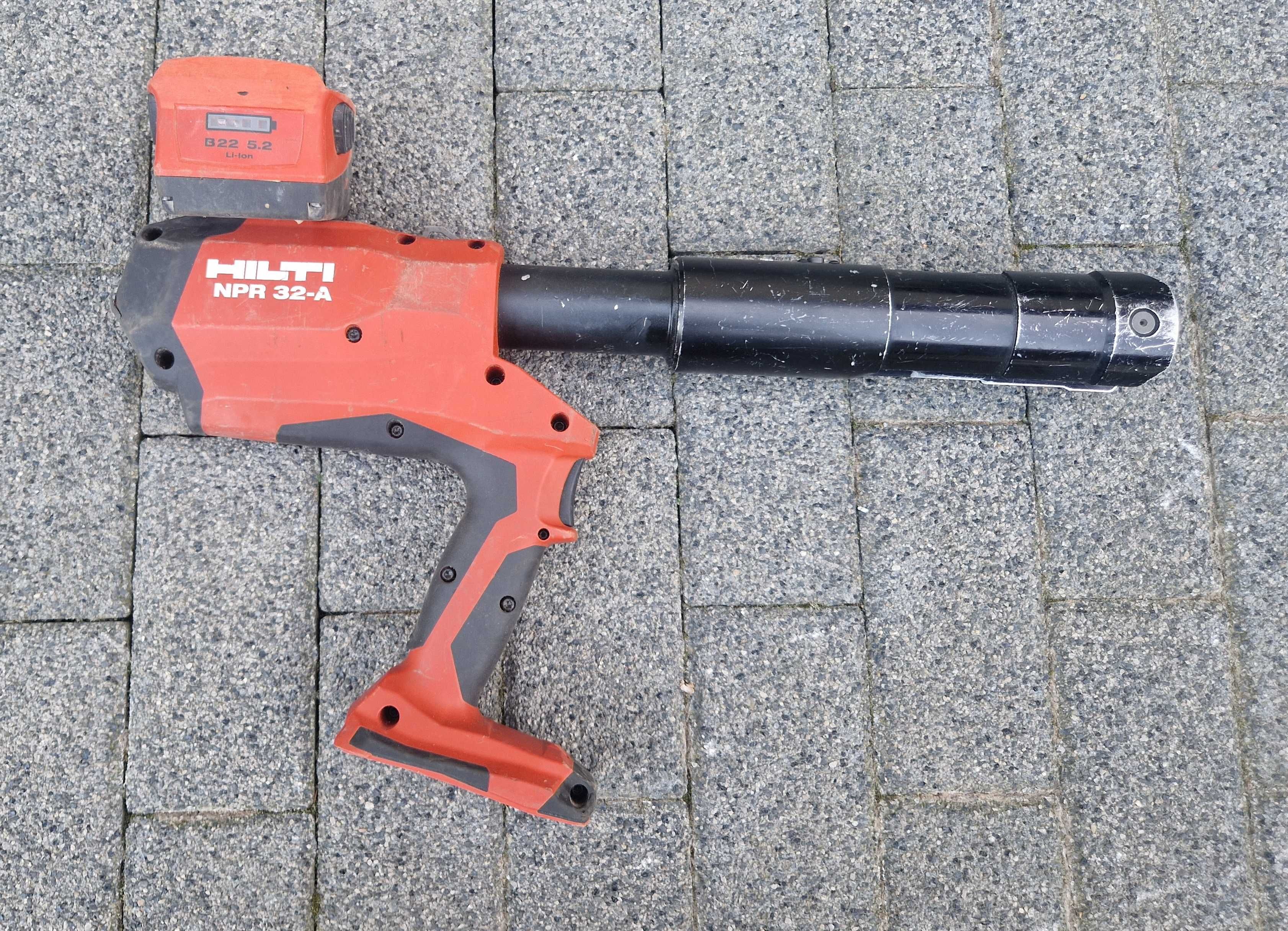 Zaciskarka do rur aku Hilti NPR 32-A XL Klauke UAP432 UAP4L