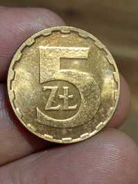 Sprzedam monete 5 zloty 1987 rok