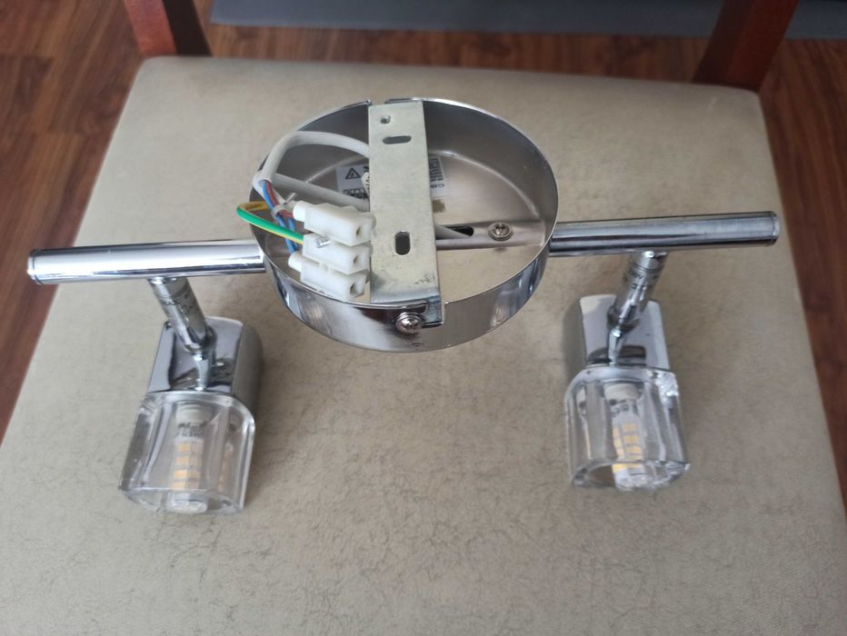 Lampa Candellux - diament listwa 2x40W G9 + żarówki LED - 60 zł