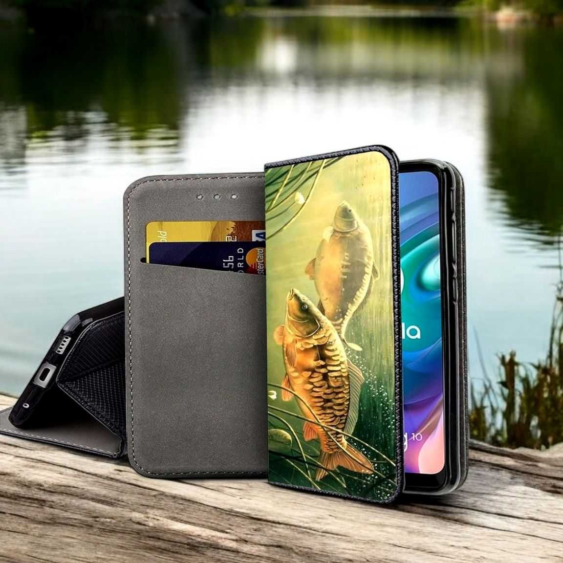 Samsung Galaxy M13 4G wędkarskie etui zamykane pokrowiec ryby karp