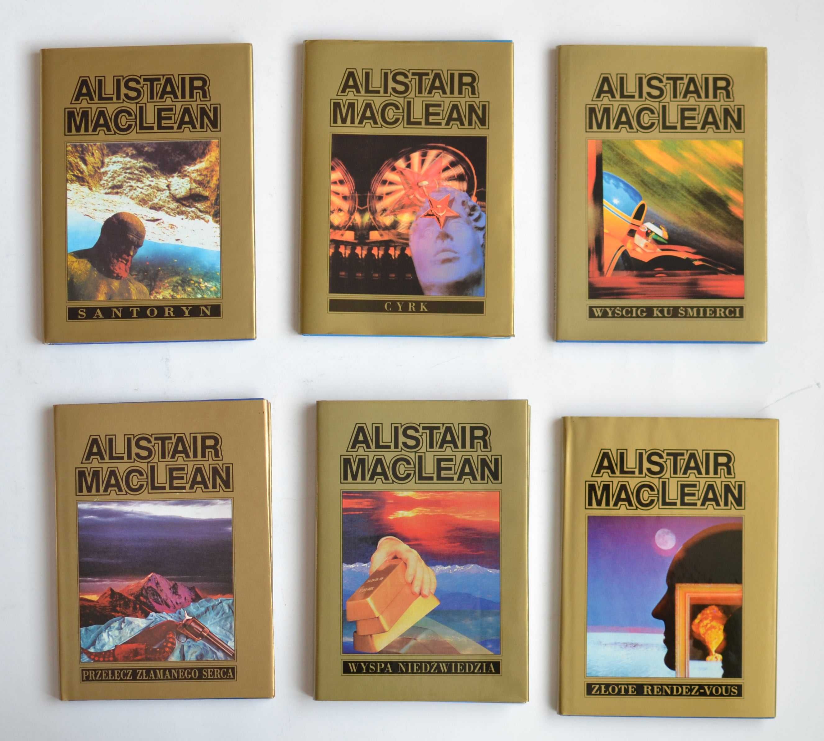 Alistair Maclean  Utwory zebrane 25 książek w twardej oprawie