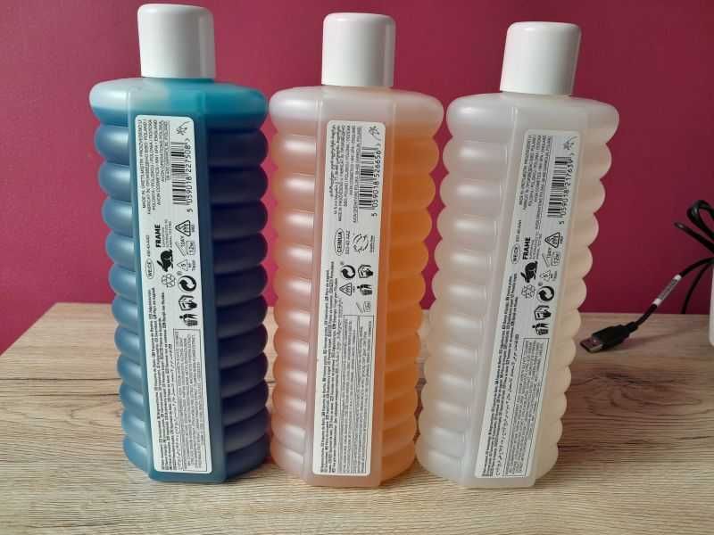 Zestaw 3 sztuk płynów do kąpieli 500ml.