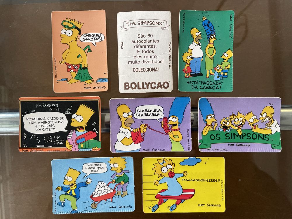 Os Simpsons - Bollycao - 1991