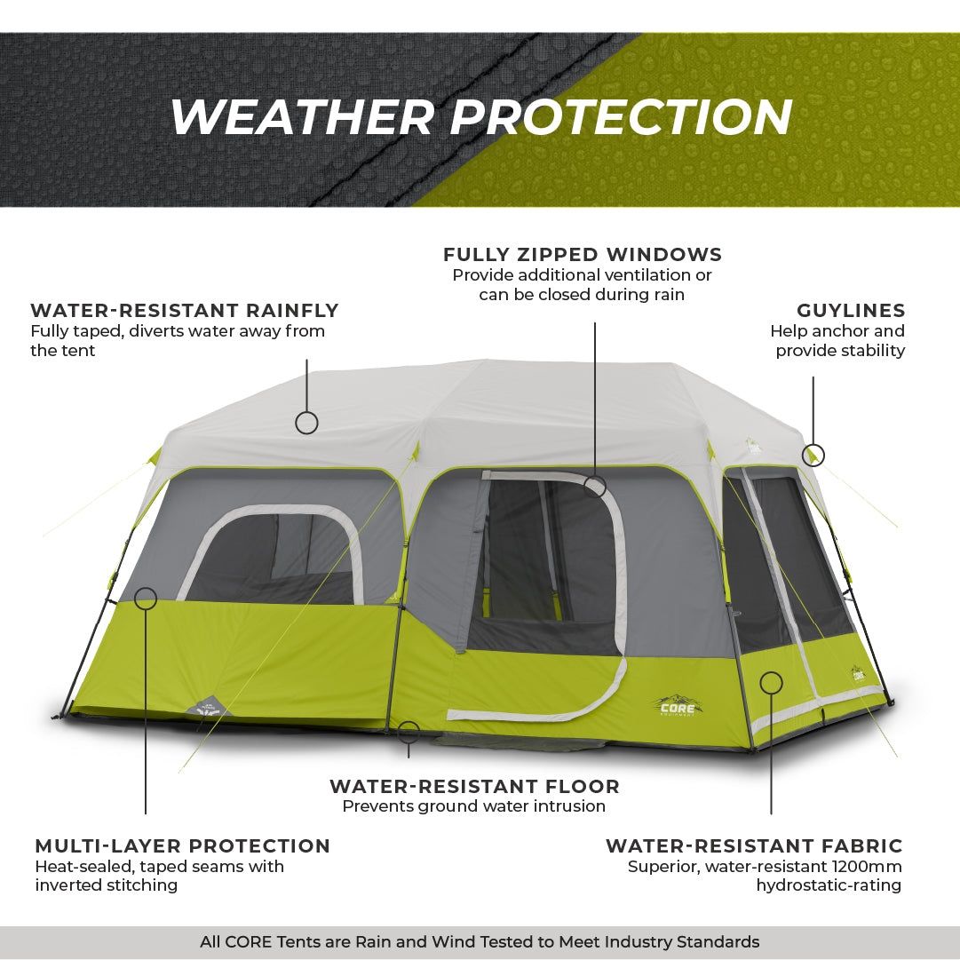 Оригінал з США! Намет,палатка Core Instant Cabin Tent 9 person.