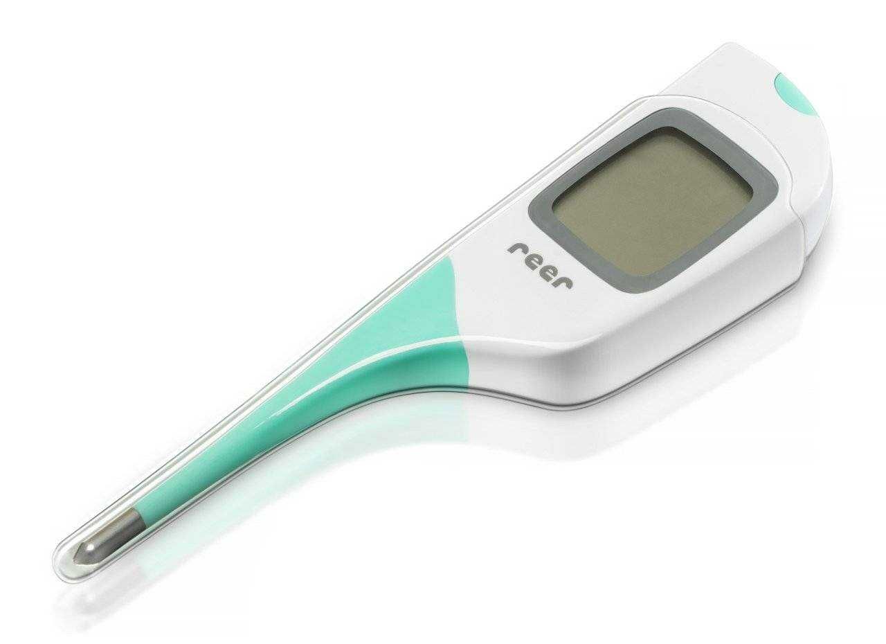 Termometr elektroniczny medyczny LCD timer REER