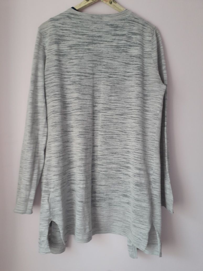 Sweter szary, cardigan Calvin Klein rozm. L