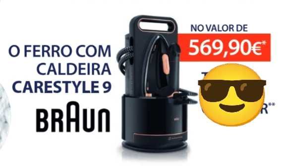 Ferro Caldeira Braun Carestle 9 Topo Gama PRONOVO com garantia!