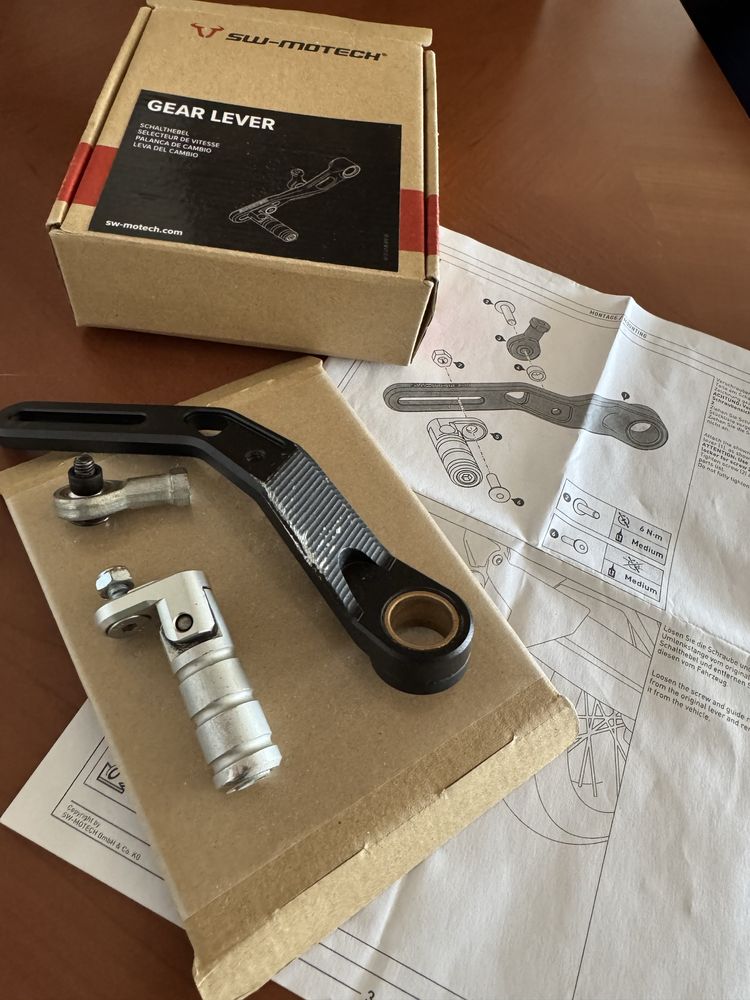Pedal Mudancas SW-Motech p/ BMW 750GS/850GS