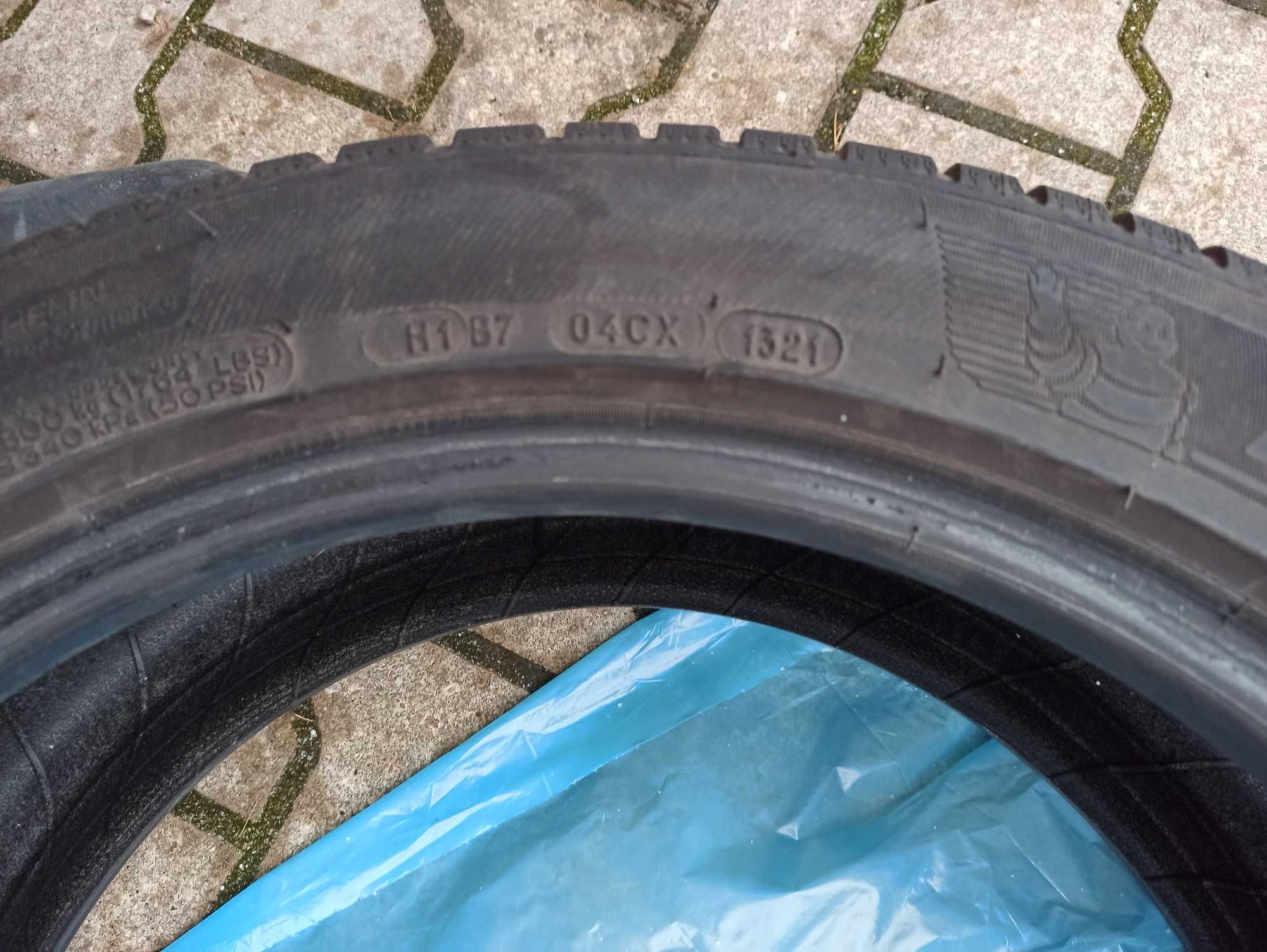 Dwie sztuki opon (2x) 245/45r18  Michelin CrossClimate+ całoroczne