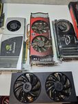 Лот 11 відеокарти Radeon Asus та інші