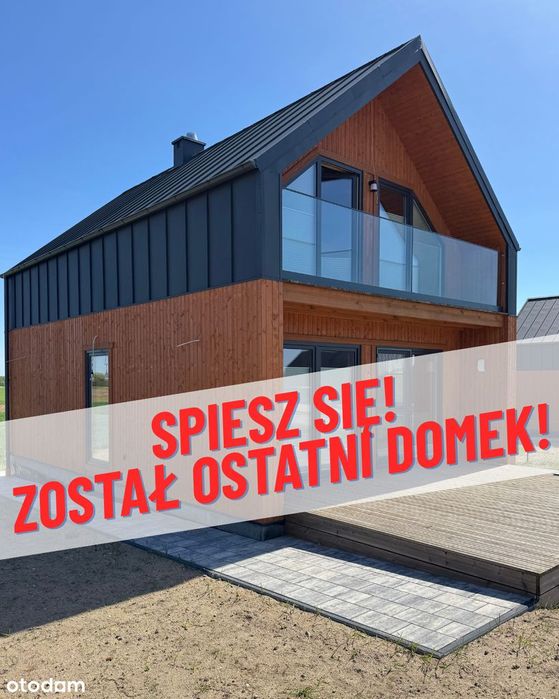 DOM z działką - Nowoczesna Stodoła - Chrztowo