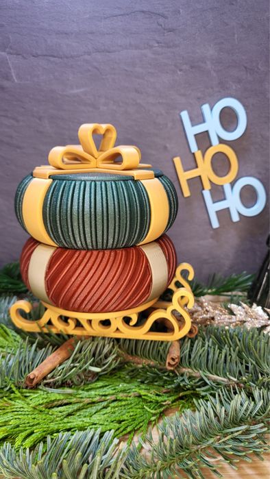 Подарункова коробка | новорічний декор|опт| шкатулка| Святковий декор