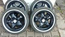 Felgi Rial 8Jx17 4x100  szeroki rant po renowacji
