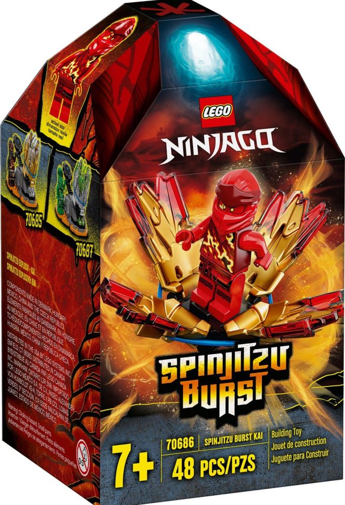 LEGO Ninjago 70686 Wybuch Spinjitzu - Kai