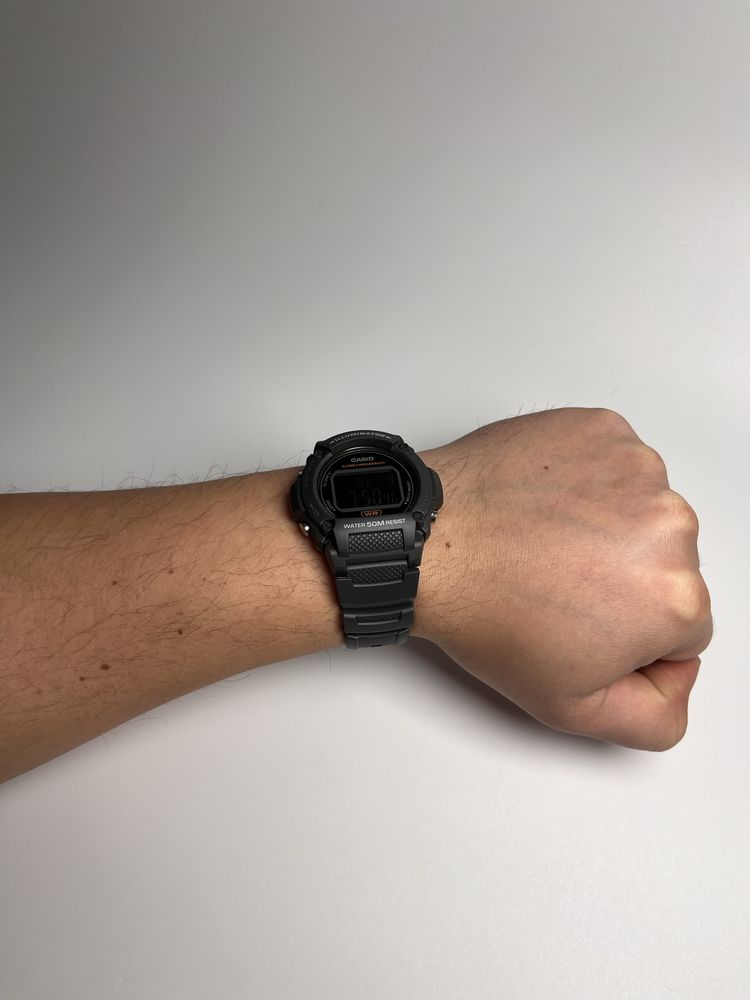 Casio w-219h-8bvcf, тактичний годинник касіо, касио часы