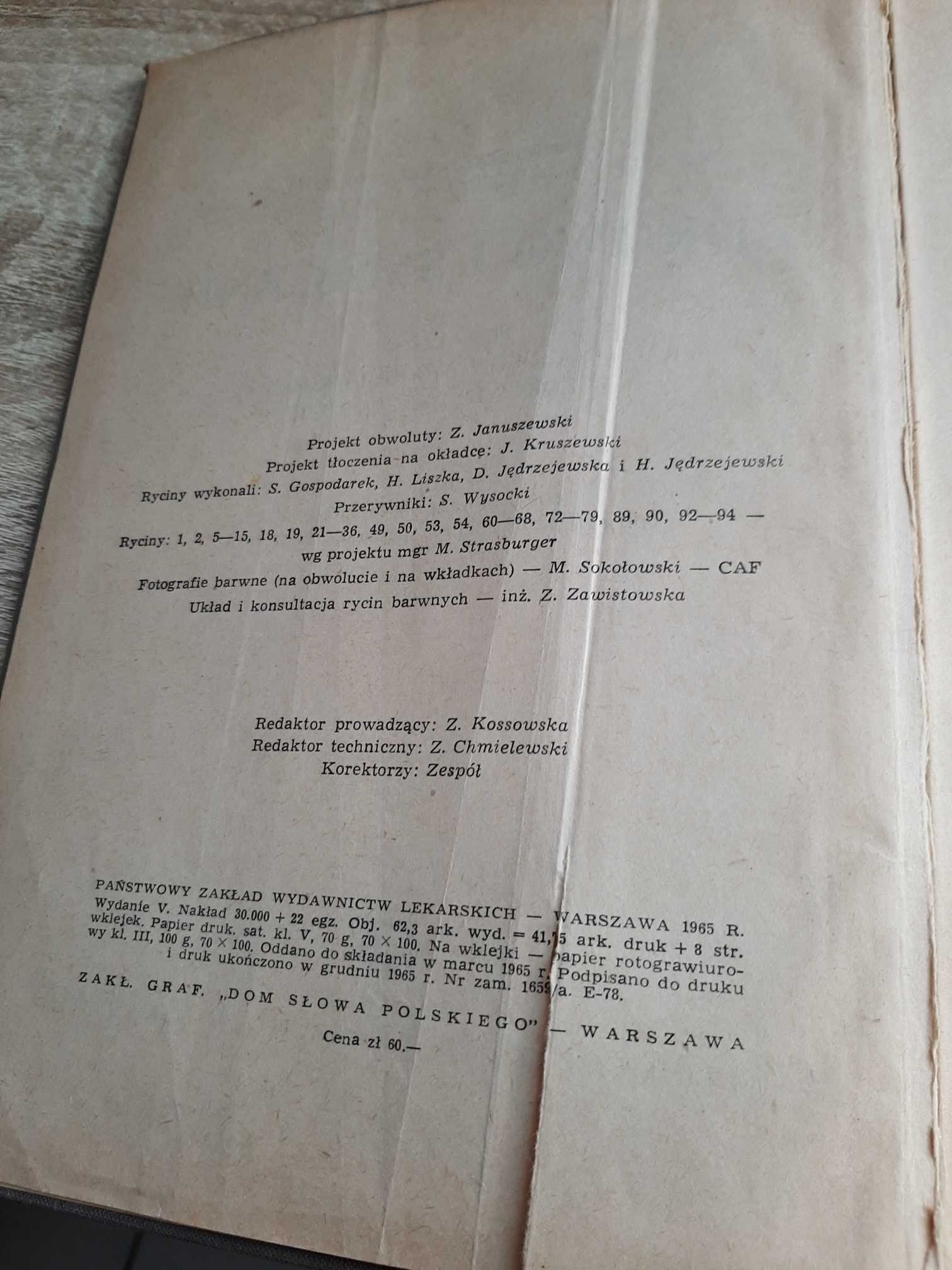 Książka kucharska – Poradnik racjonalnego żywienia rodziny z roku 1965