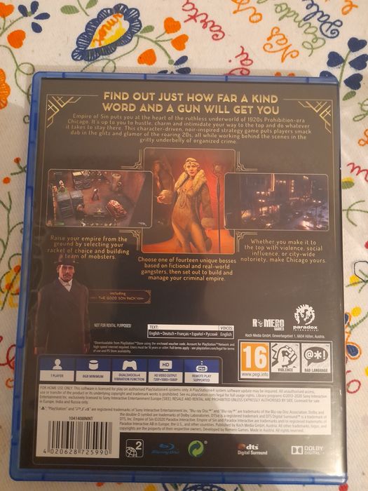 Empire of sin ps4